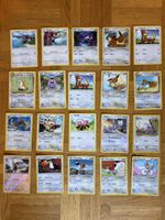 Lotto 20 Carte Pokémon Tipo Incolore / Normal (Comuni e Evol