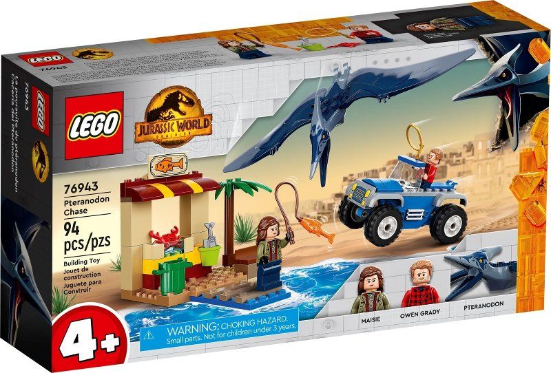 Lego Kit di costruzioni: LEGO Jurassic World 76943 Pteranodon Chase – Nuovo e nell'imballaggio originale da Basadingen venduto da NekoBricks