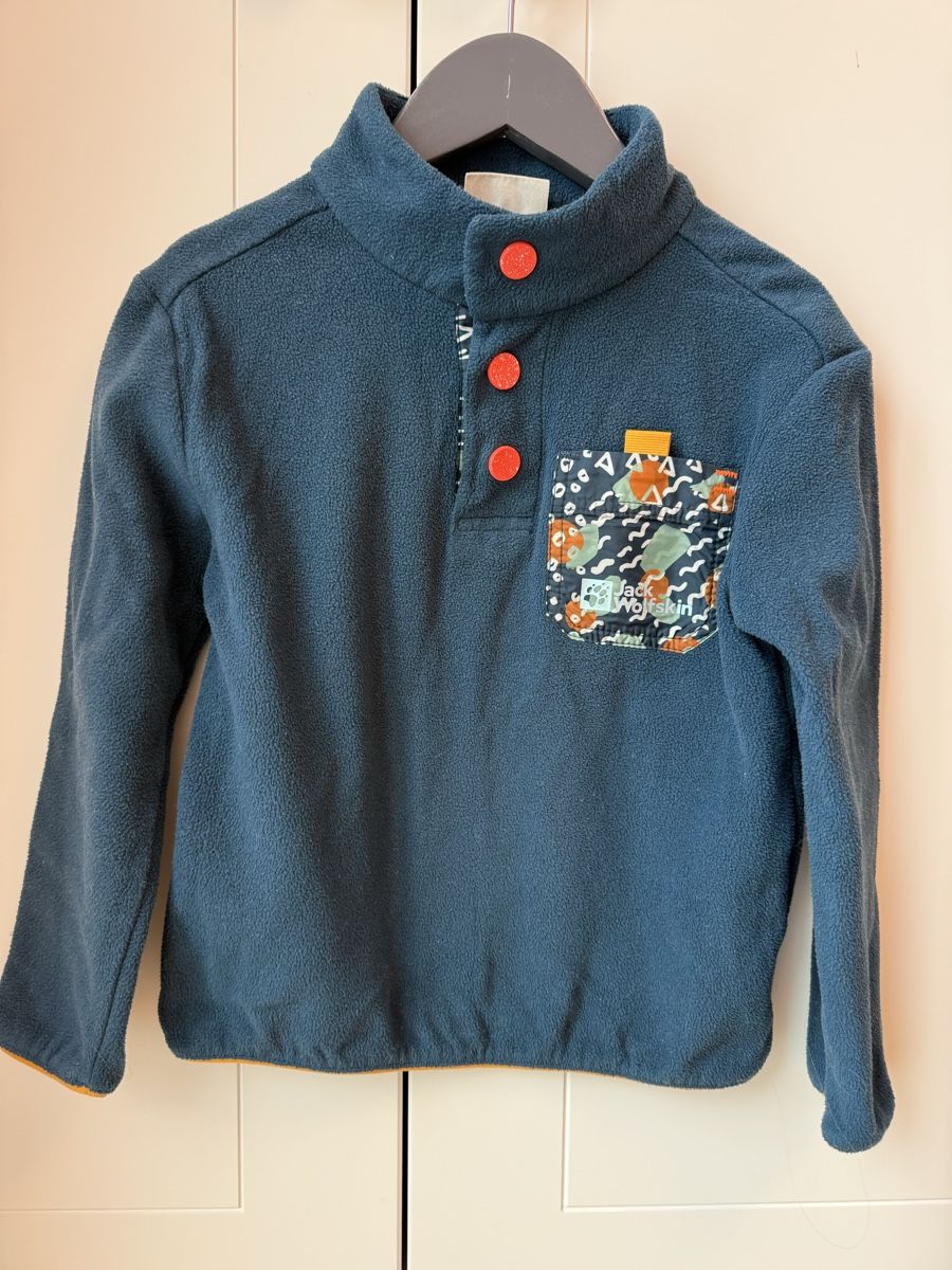 Jack Wolfskin Maglioni & Felpe: Jack Wolfskin Fleece Pullover Gr. 116 – Usato da St. Gallen venduto da gat_kp29 1