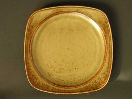Schöne Dessertteller diagonale 21.5 cm * SAHARA * Langenthal