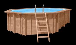 Swimming Pool Cas Abou 814 x 416x138cm Hoch 8 eckig