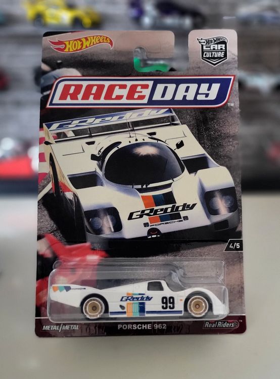 Hot Wheels Porsche 962 GReddy Race Day Premium (Neu und ...