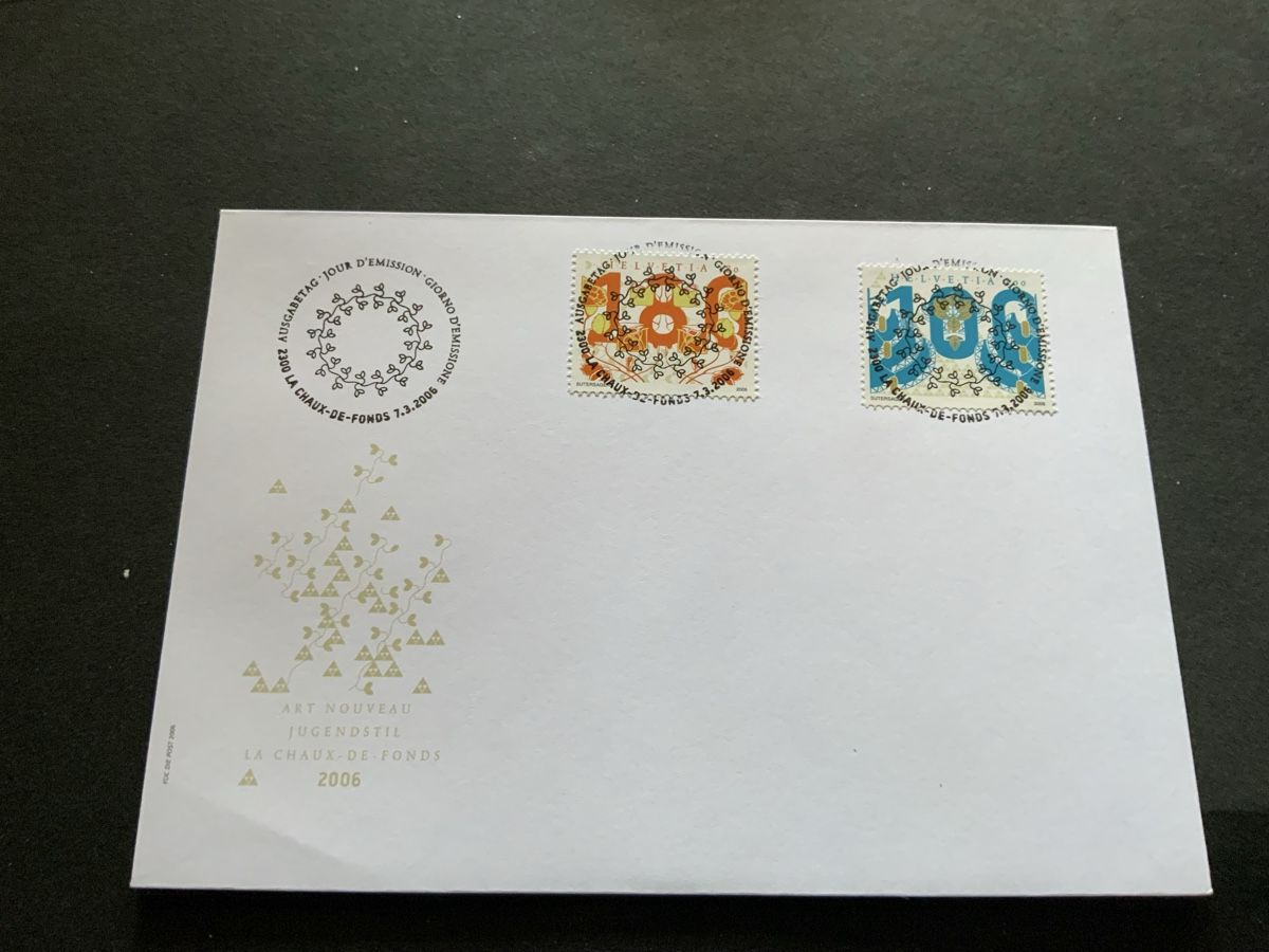 Tutti i francobolli: 2006 JUGENDSTIL FDC VOLL EINWANDFREI  – Usato da Beinwil am See venduto da Ricri