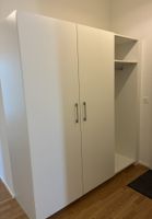 Garderobenschrank weiss (B 190 x T 65/55 x H 202 cm)