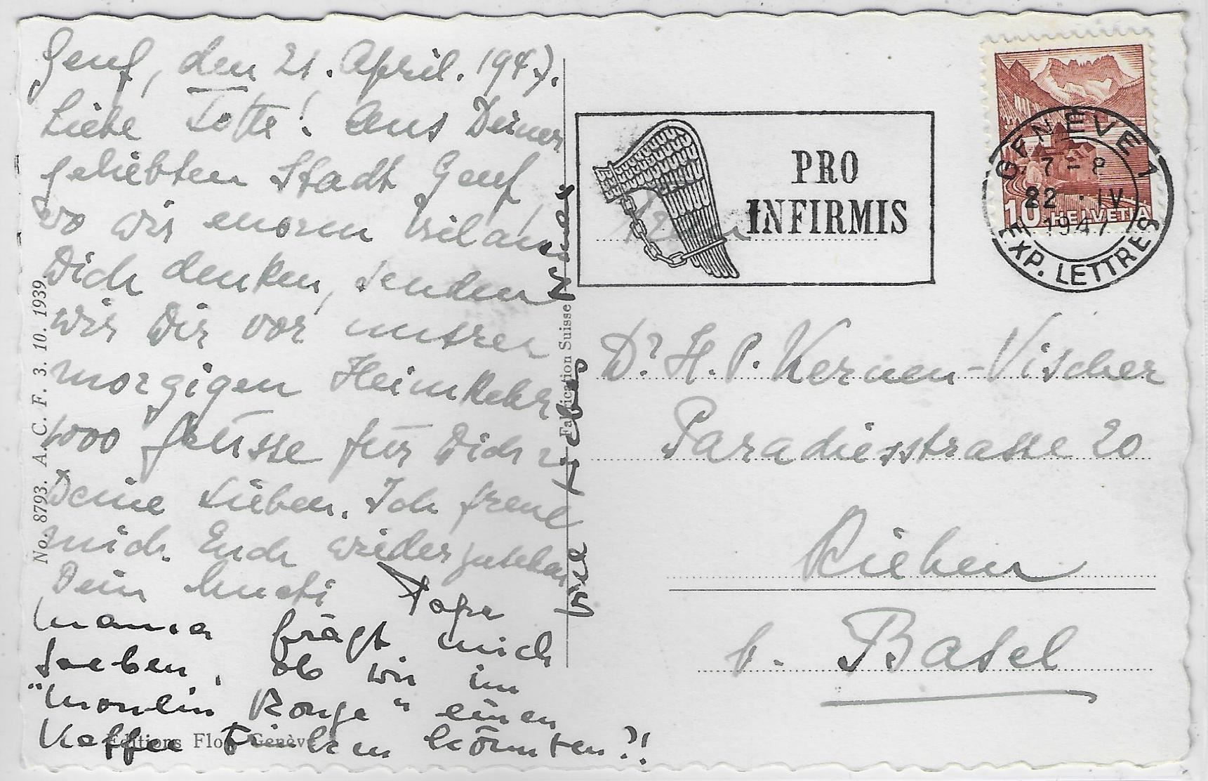 Cartes postales: Geneve - Le Bourg-de-Four – D'occasion à Ettingen par Kartenplanet 1