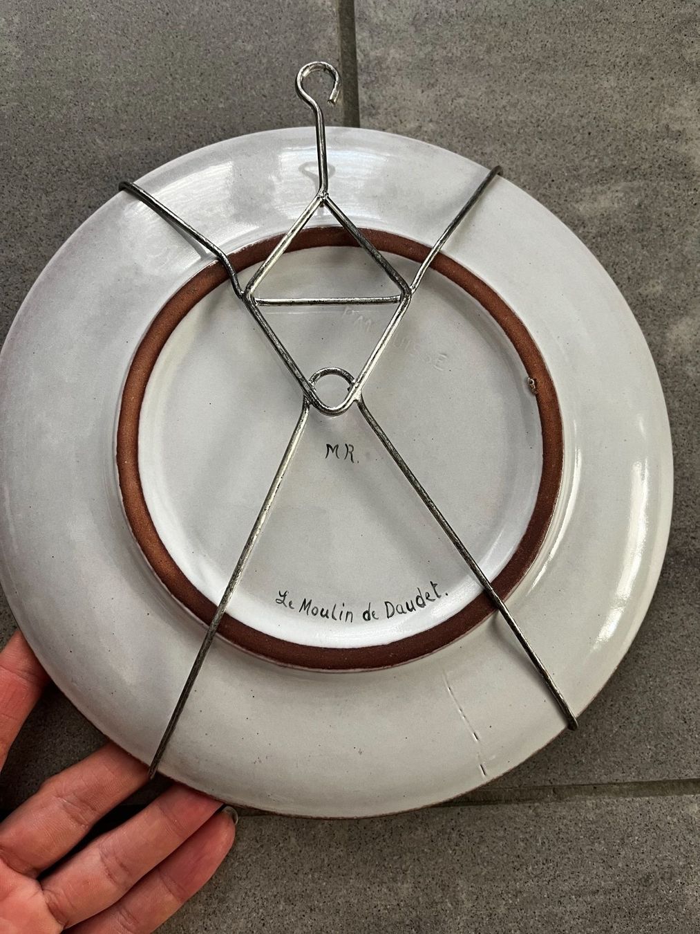 Teller: Assiette le Moulin de Daudet MR – Gebraucht aus Lausanne von Kinga_Shopaholic 2