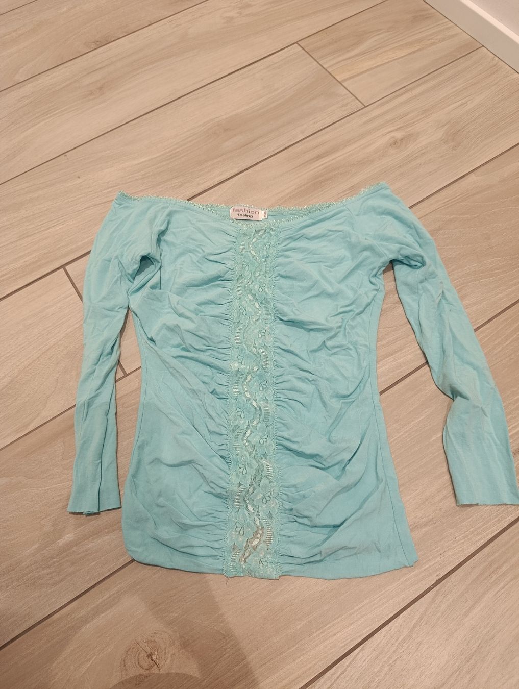 Top: Offshoulder Langarmshirt Gr. 34/36 – Usato da Dietikon venduto da iksan 1