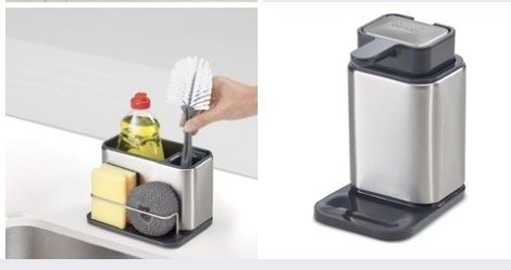 Joseph Joseph Elettrodomestici da cucina: Joseph Joseph surface sink caddy and soap pump – Usato da Pully venduto da Sell_it_all