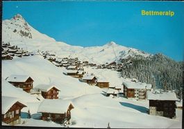 BETTMERALP mit Bettmerhorn und Wurzenbord