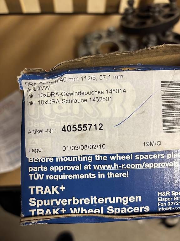 Alle Autoersatzteile: H&R Spurverbreiterung 20mm&25mm – Gebraucht aus Siebnen von Dario.1991 1