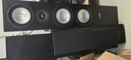 2x Canton GLE 496.2 Lautsprecher schwarz gebraucht
