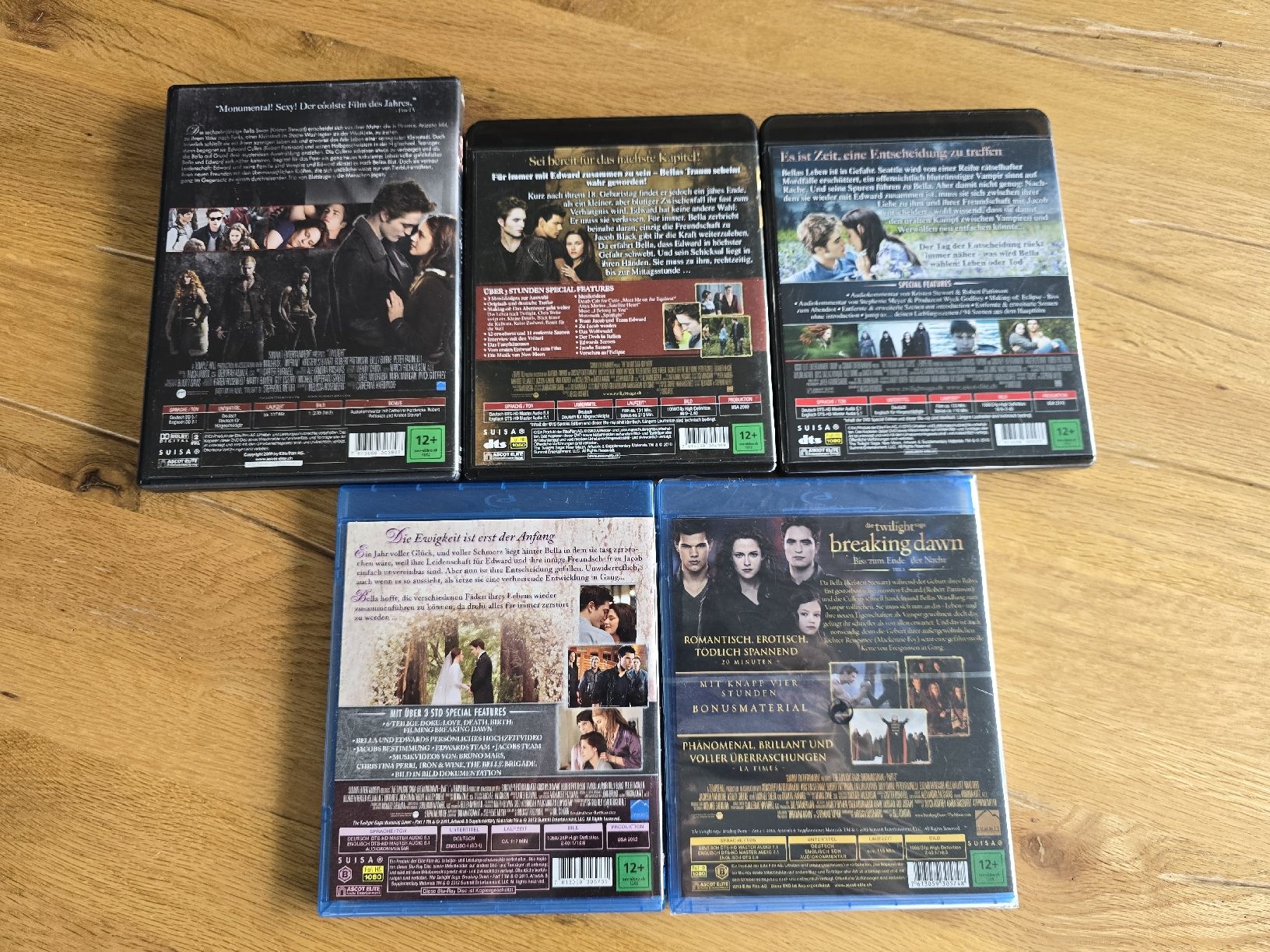Tutti i DVDs: Twilight Saga Filme-Set – Usato da Arisdorf venduto da slangel 1
