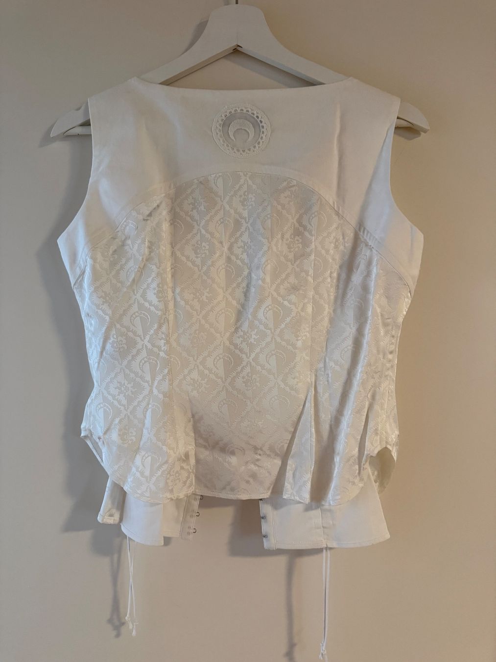 Top: Marine Serre corset top, Fr 38 – Nuovo e nell'imballaggio originale da Zürich venduto da kuz_mnn9 4