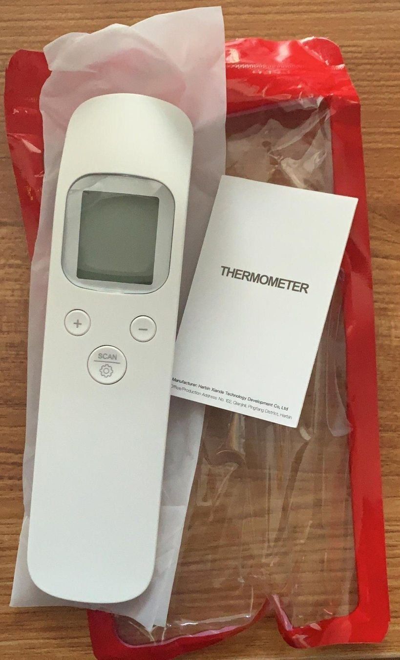 Altro per la casa: Kontaktlose Infrarot Thermometer – Nuovo e nell'imballaggio originale da Gebenstorf venduto da RetroFuture 1