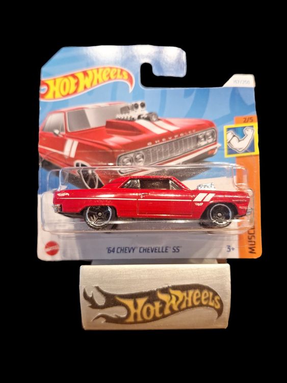 Hot Wheels Muscle Mania 2024 64 Chevy Chevelle SS 2/5 S | Kaufen auf ...