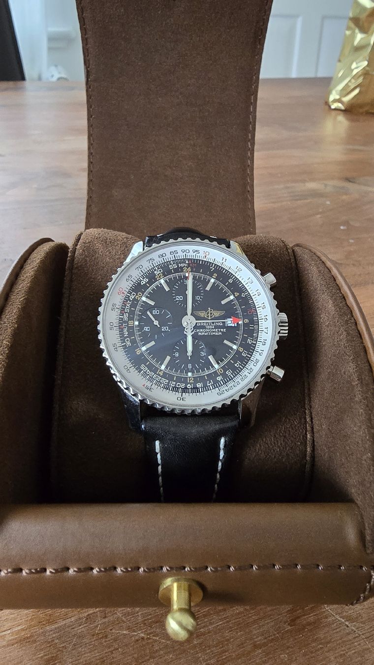 Breitling Orologi: Breitling Navitimer 46mm Set – Usato da Pieterlen venduto da Arami210 2