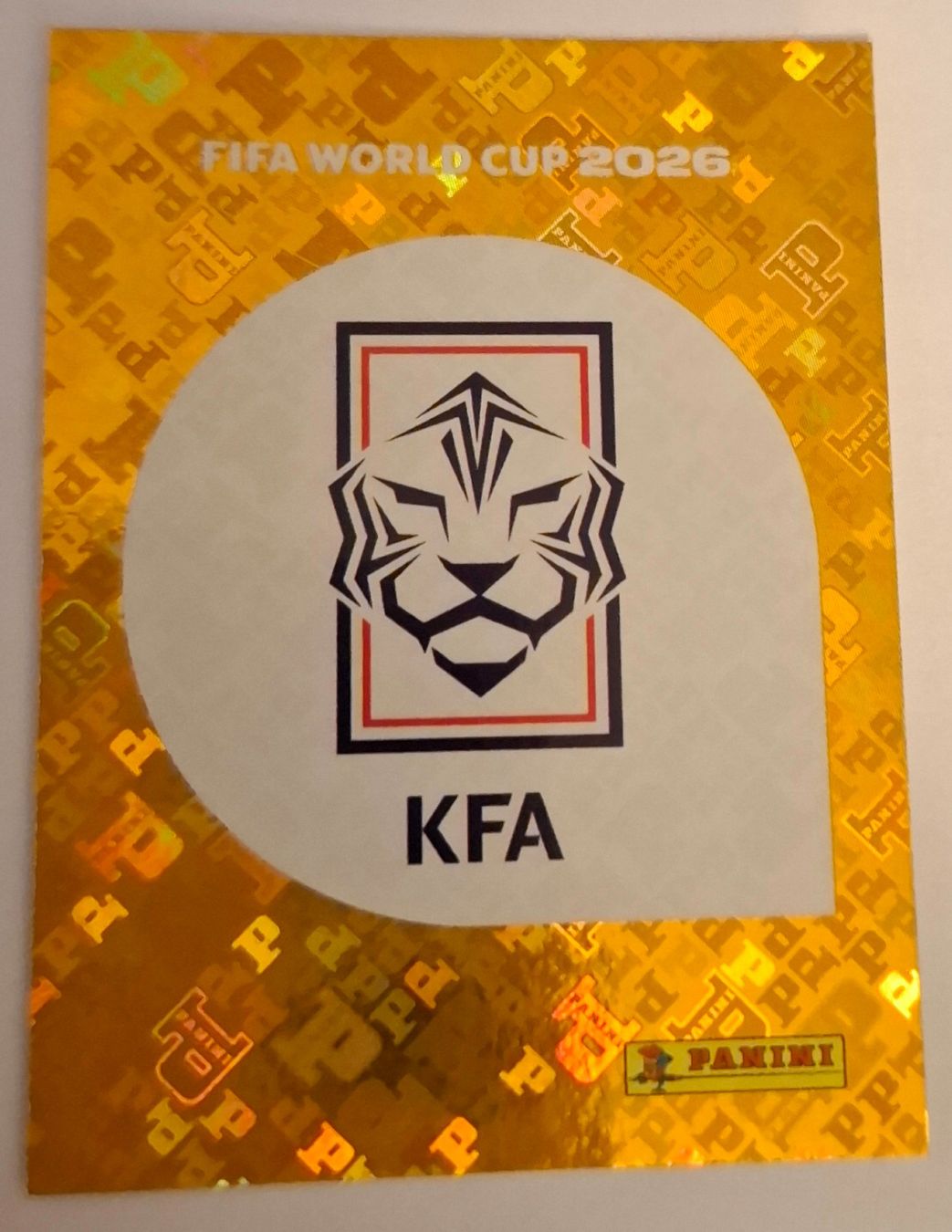 Panini Carte collezionabili: WM 2026 Paninibild Nr. KOR 1 – Nuovo (secondo la descrizione) da Rotkreuz venduto da keerthdi