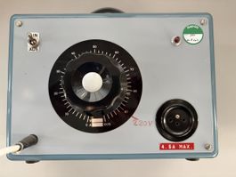 Regeltransformator 220V 4.5A blau guter Zustand