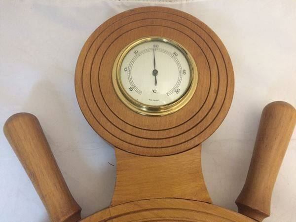 Altri elettrodomestici e apparecchi d’epoca: Barometer in Form eines Piratenlenkrad ! – Usato da Brügg BE venduto da rutschimedizin 2