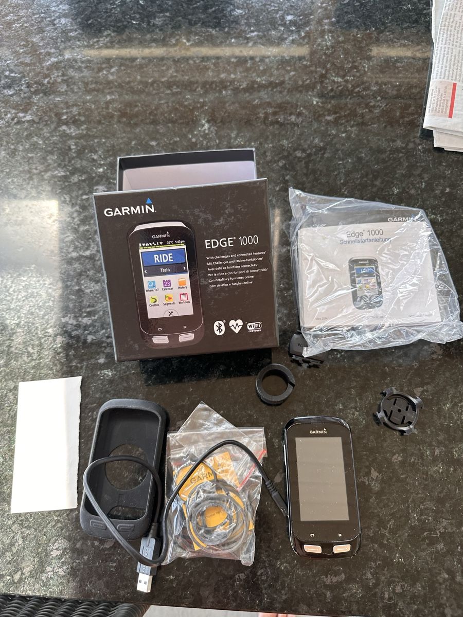 Garmin Computer & Messgeräte: Garmin EDGE 1000 mit Topo 4 – Gebraucht aus Utzenstorf von Elgar65 1