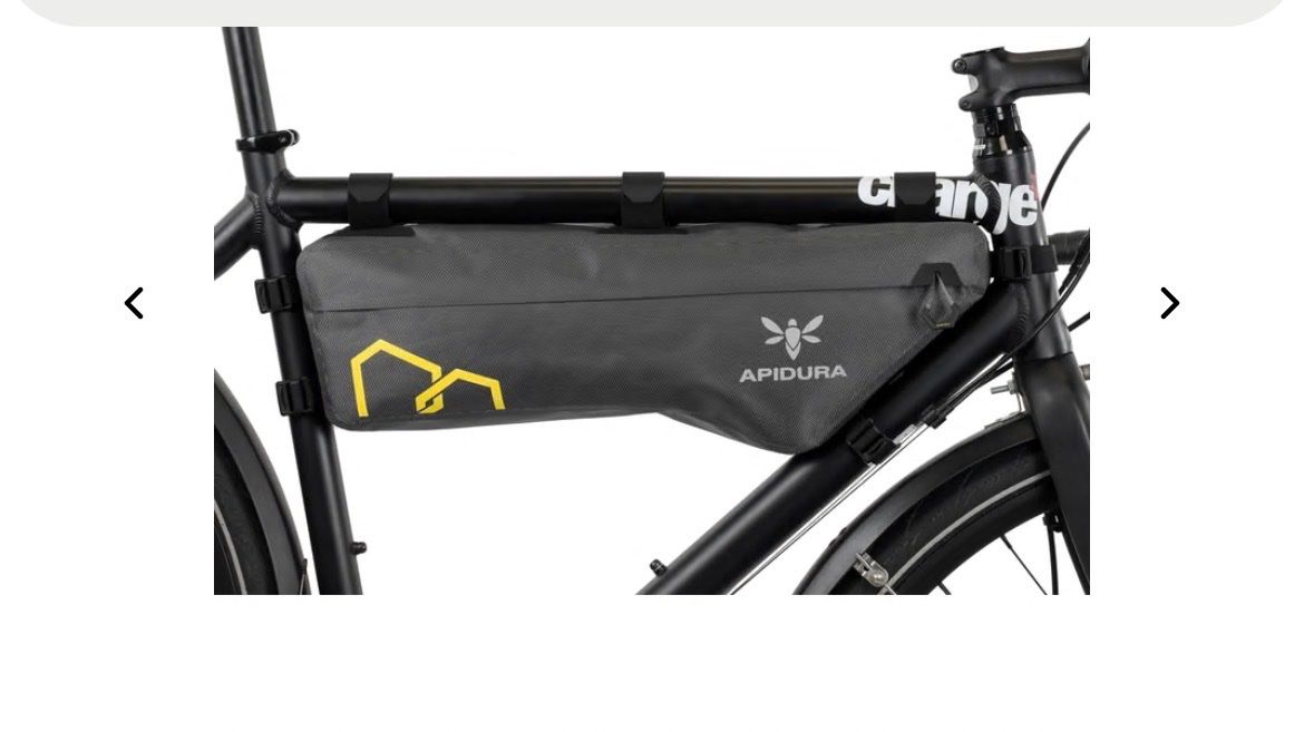 Apidura Borse: Apidura Expedition Frame Pack (5.3L) – Usato da Bern venduto da CarolineSey 1