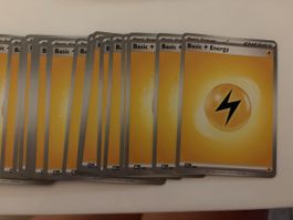 Pokemon Karten Basic Energy Yellow Electric MEE EN 004