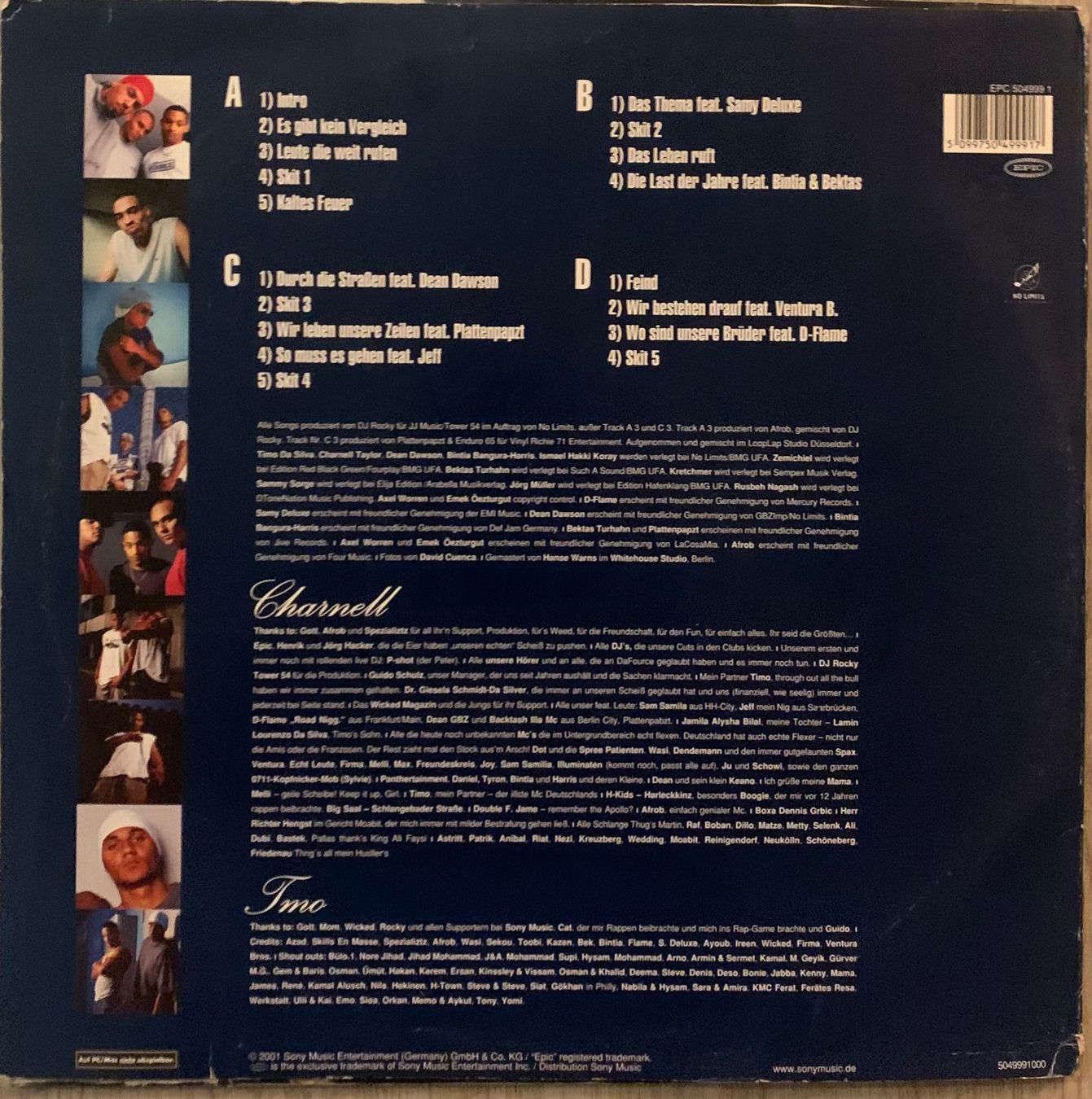 Schallplatten: DA FOURCE - Ueberlegen D-Lp 2001 – Gebraucht aus Mühlethal von superfast78 1