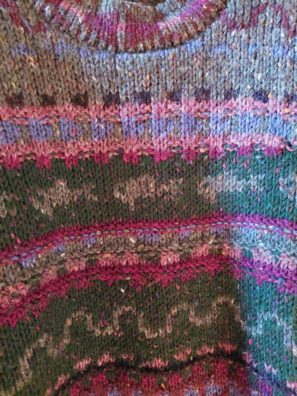 Maglioni & Felpe: Vintage Siochain Wicklow . Irish Wool Sweater . oversize – Usato da Besenbüren venduto da piculo