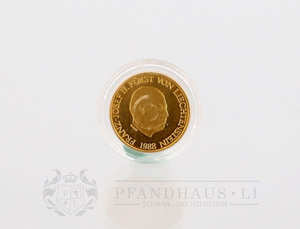 goldm-nze-f-rstentum-liechtenstein-1988-gebraucht-in-schaan-f-r-chf