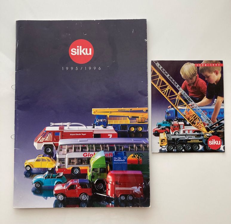 Siku Kataloge 1995/1996 und 1998/1999 Kaufen auf Ricardo