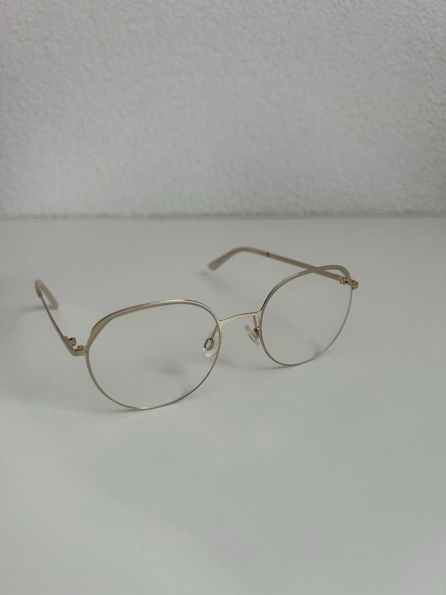 Fielmann Occhiali & Lenti: Fielmann Brille, Gold, Rund, Inklusive Etui – Usato da Chur venduto da faja7000 3