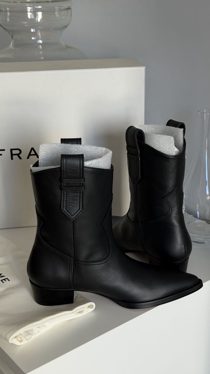 Damenschuhe: Frame leather boots  – Neu und originalverpackt aus Paradiso von viorea 6