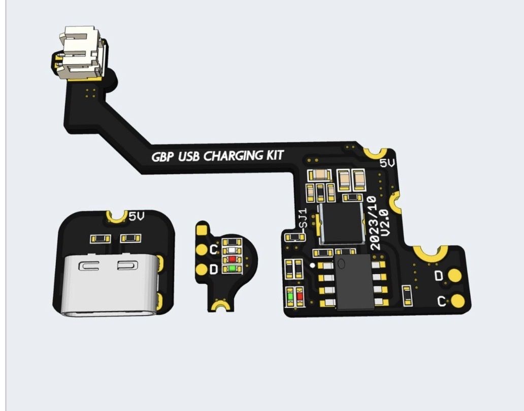 Nintendo Console: Game Boy Pocket USB-C Mod-Kit – Nuovo (secondo la descrizione) da Thalheim venduto da stuffforsale 1