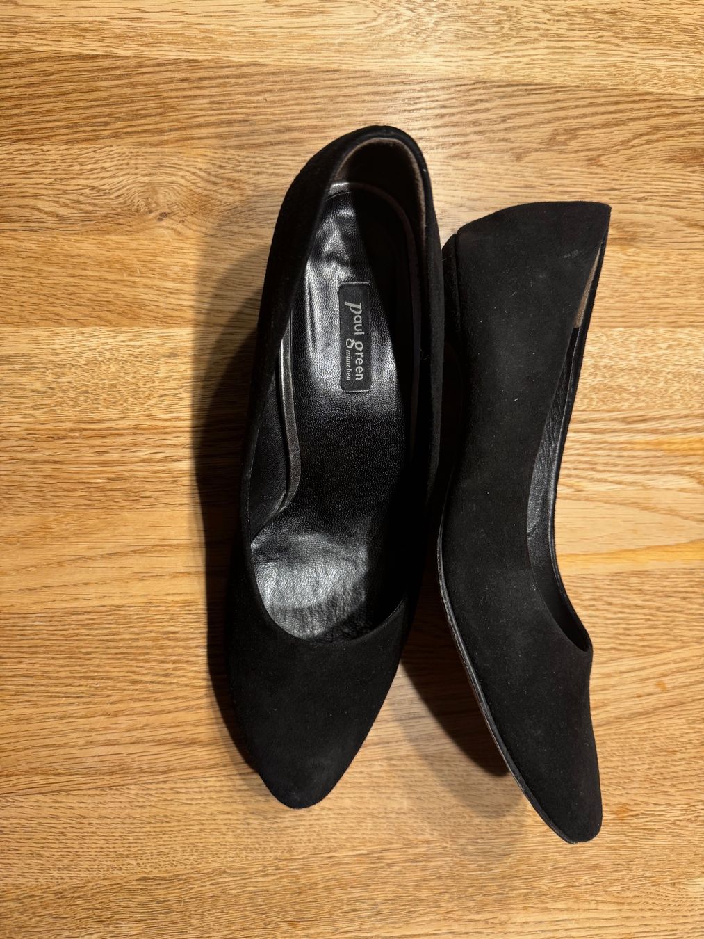 Paul Green Scarpe da donna: Paul Green Pumps, Grösse 4.5, Samtziege Schwarz – Usato da Mettmenstetten venduto da bkal 2