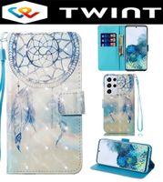 Wallet Case Cover Etui Hülle für Samsung Galaxy S21 ULTRA 5G