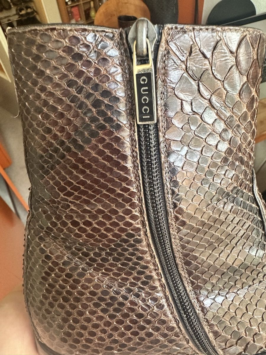 Gucci Scarpe da uomo: GUCCI STIEFEL Schlangenleder 43 – Usato da Zürich venduto da han_djc6 4