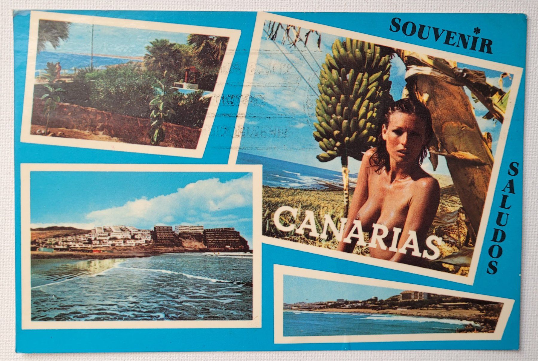Cartoline postali: FRANKIERTE ANSICHTSKARTE SPANIEN / CARTE POSTALE AFFRANCHIE – Usato da Neftenbach venduto da Mador6