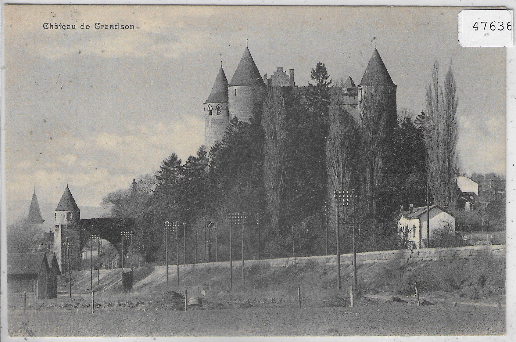 Cartoline postali: Chateau de Grandson – Usato da Ettingen venduto da Kartenplanet