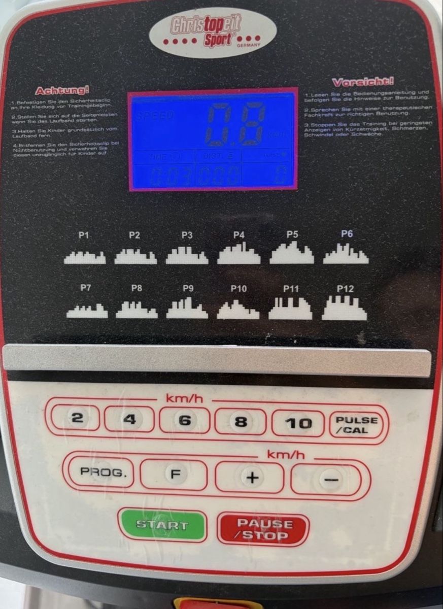Hometrainer: Laufband Christopeit CS 300  – Usato da Maienfeld venduto da saoma123 7
