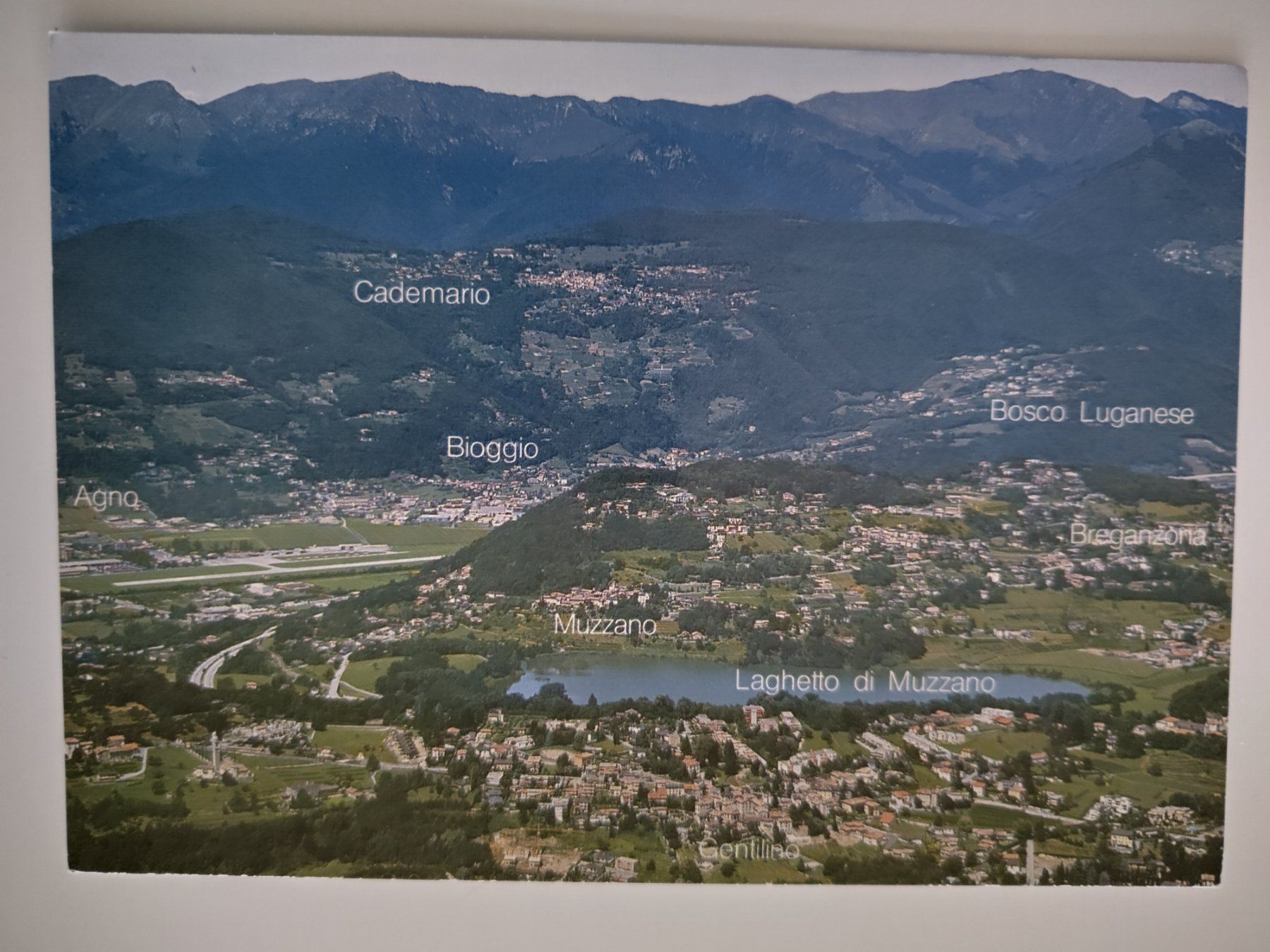 Cartoline postali: Laghetto di Muzzano und Umgebung – Usato da Ohmstal venduto da Lebensfreude05