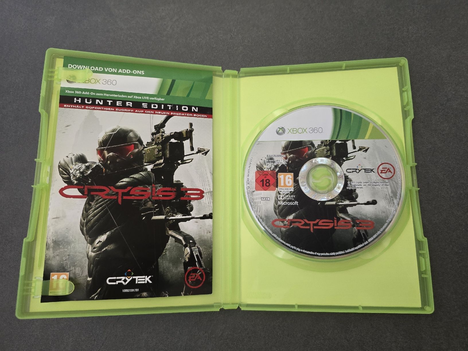Microsoft Spiele: Crysis 3 Hunter Edition Xbox 360 – Gebraucht aus Füllinsdorf von master_mind 2