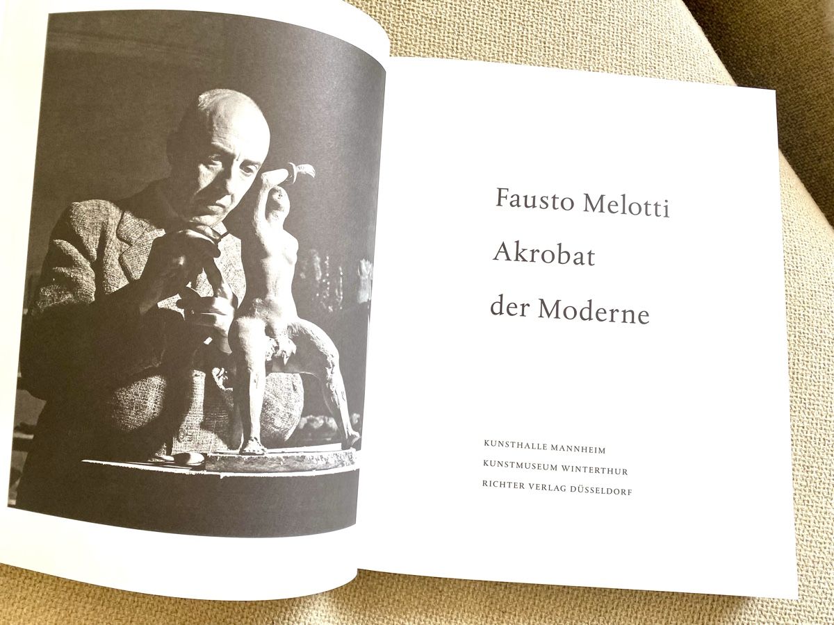 Libri: Fausto Melotti: Akrobat der Moderne, Kunstbuch – Nuovo (secondo la descrizione) da Zürich venduto da linlin02 1
