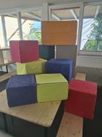 Schaumstoffwürfel mit Überzug siehe Fotos