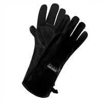Black Forest Fox Pro 200 Grill Arbeits Handschuhe Schwarz