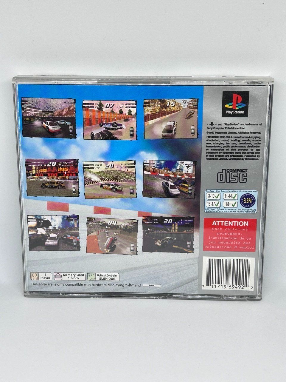 Sony Giochi: Destruction Derby 2 per la console PlayStation 1 – Usato da Giubiasco venduto da LorisVale 1