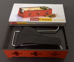 *H'EAT CHEESE* - RACLETTE - OFEN/NEUWERTIG/18.5X8.5/H 6.5CM