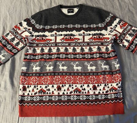 Weihnachtspullover mit Muster  Xmas Design 