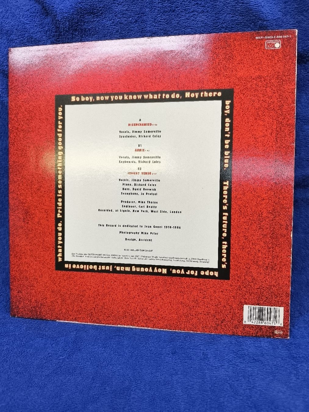 Dischi in vinile: Communards - Disenchanted - Seltene Vinyl MaxiSingle - 1987 – Usato da Oberwil b. Zug venduto da Gto469 4
