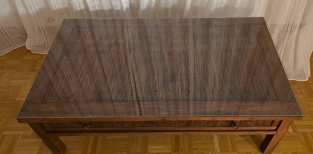 Maisons du monde Tavoli: Table basse style indonésien (maison du monde) – Usato da Genève venduto da mydreamcometrue 2