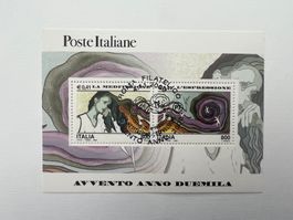 Italien 2000 Mi Block 26 Erstag  (A1205)